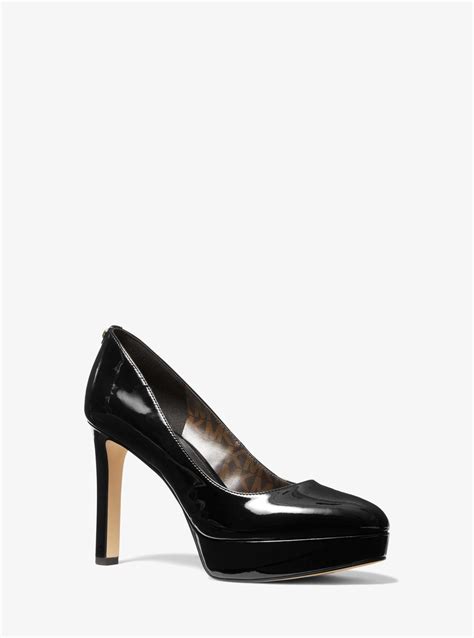 michael kors chantal shoes|Chantal Flex Faux Patent Leather Pump .